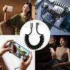 120W 6A USB-C Fast Charging Cable Elbow Stretch Spring Data Transfer Cord For iPhone 17 Pro Max 16 15 Xiaomi Samsung Car Charge