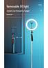 P180 Bluetooth Selfie-Stick: Handheld Stabilisator Stativ mit Fülllicht für Handy & Kamera.