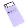 Case for Galaxy Z Flip 3 PC Ultra Thin Full Protection Anti Drop Shockproof Protective Foldable Phone Cover with Touch