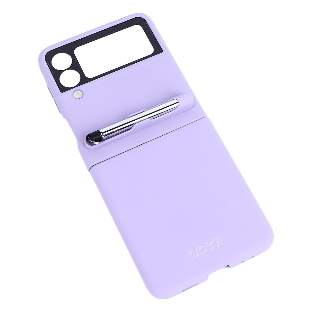 Case for Galaxy Z Flip 3 PC Ultra Thin Full Protection Anti Drop Shockproof Protective Foldable Phone Cover with Touch