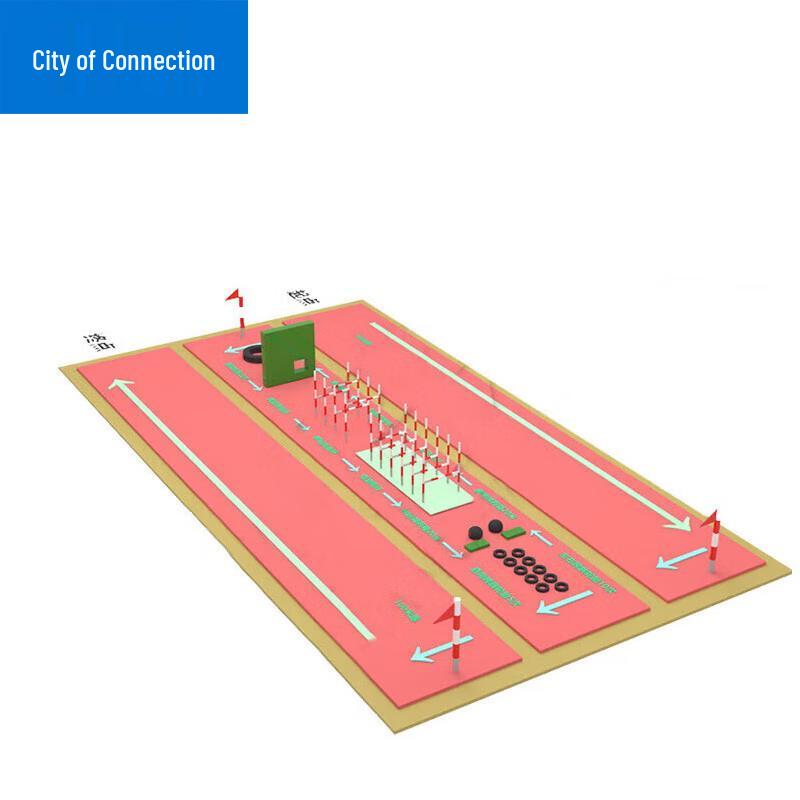Lianzhicheng 400m Obstacle Course Training Equipment