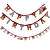 Spot Kitten Puppy Birthday Flag Multi-Style Party Decoration Banner Holiday Party Scene Arrangement Flag
