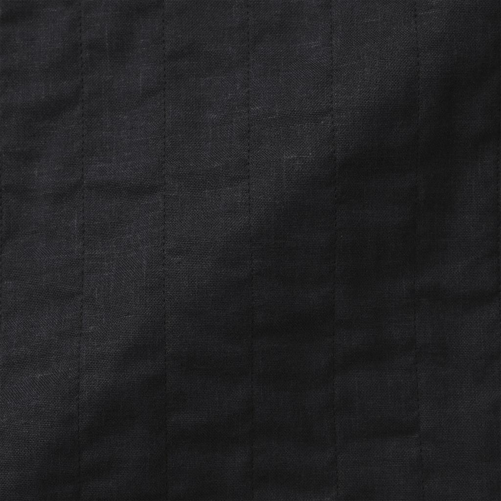 MUJI Women's Kapok Blend Double Gauze Quilted Jacket, Black, Size XL, BD103A5S