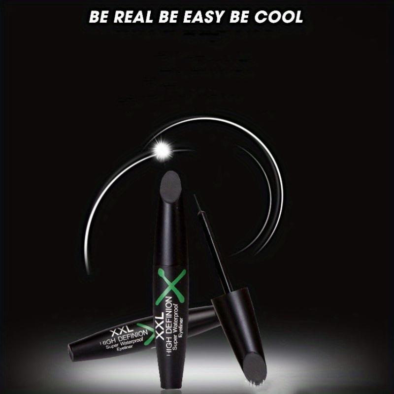 6ml Large Volume Eyeliner,Waterproof, Sweat Proof, No Smudging, Fast Drying Eyeliner,longlasting Cool Black Eyeliner for Beginners