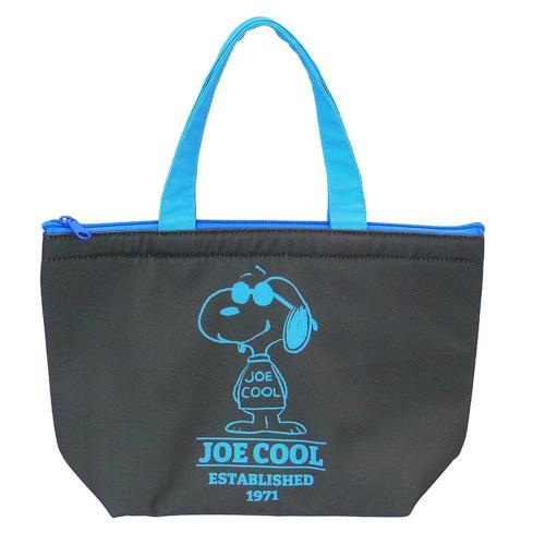Nakajima Corporation Snoopy Saxe Blue JC Insulated Mini Tote Bag, GY, H20 X W30 X D10cm, 199614-24
