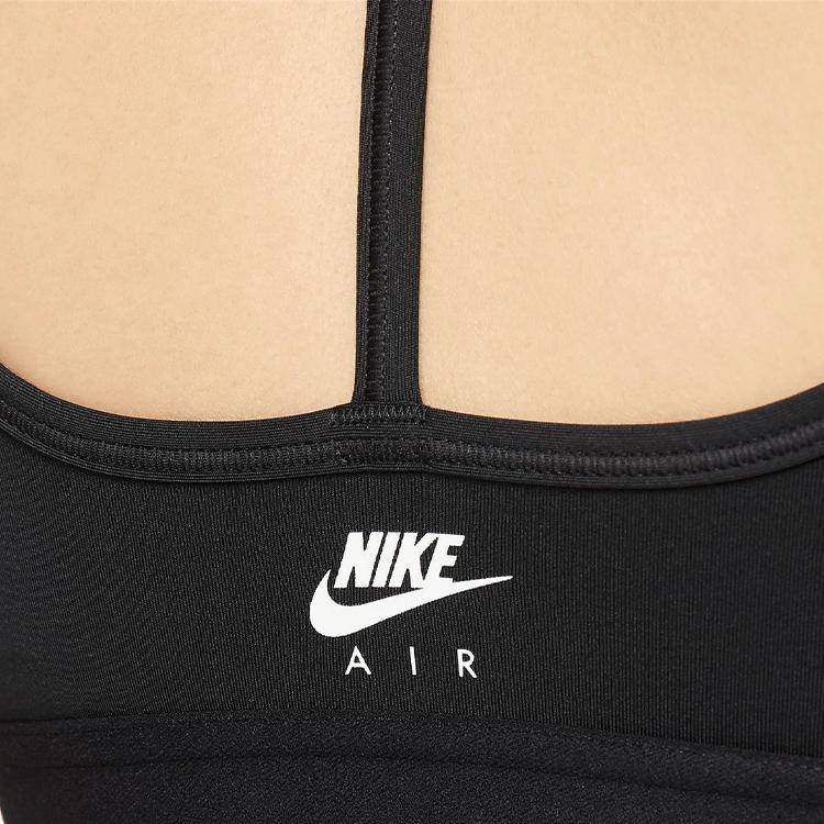 Nike Air Dri-FIT Indy Strappy Low-Impact Support Sports Bra Women Underwear Black DM0642-010
