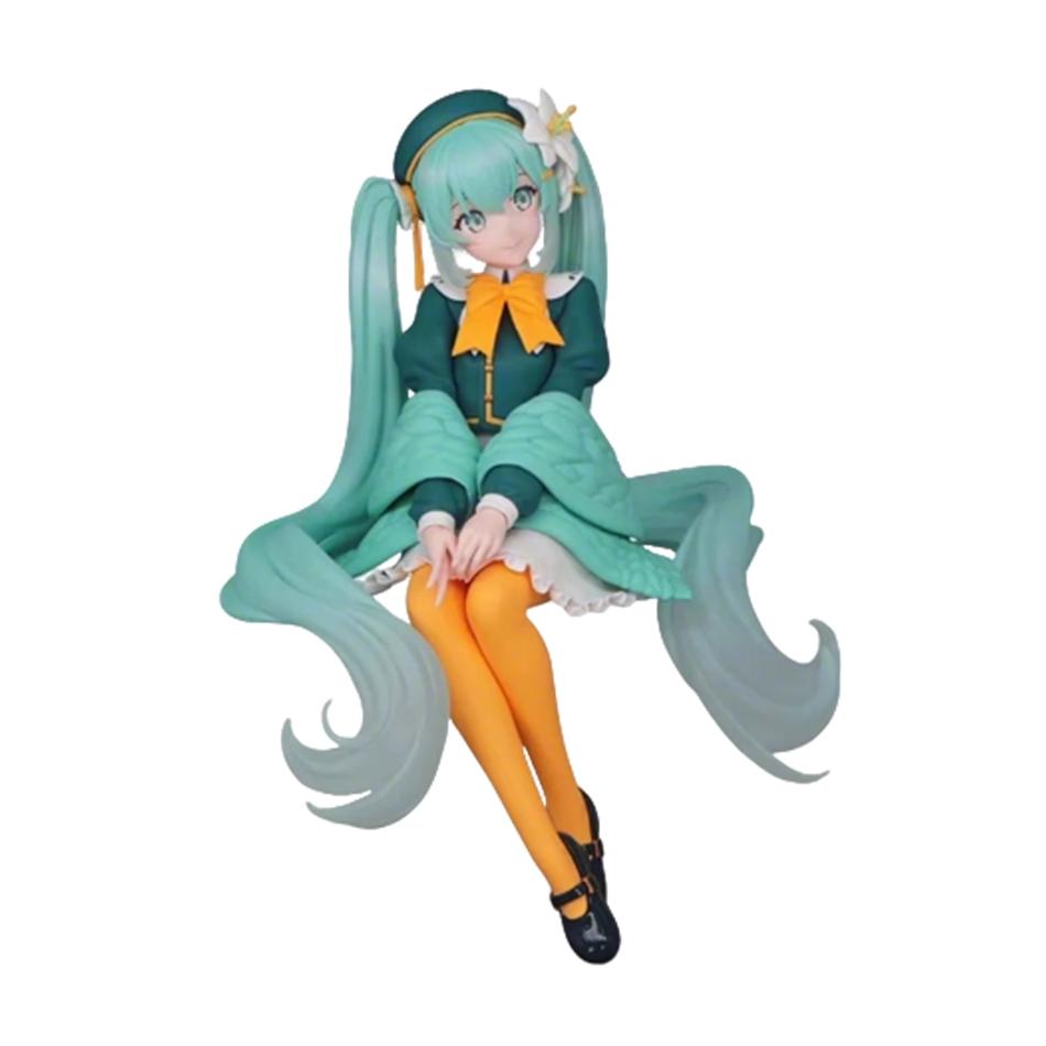 Model Toy New Animation Anime Beautiful Girl Hatsune Miku Flower Fairy Hatsune Miku Noodle Stopper Cute Handmade PVC Decorations