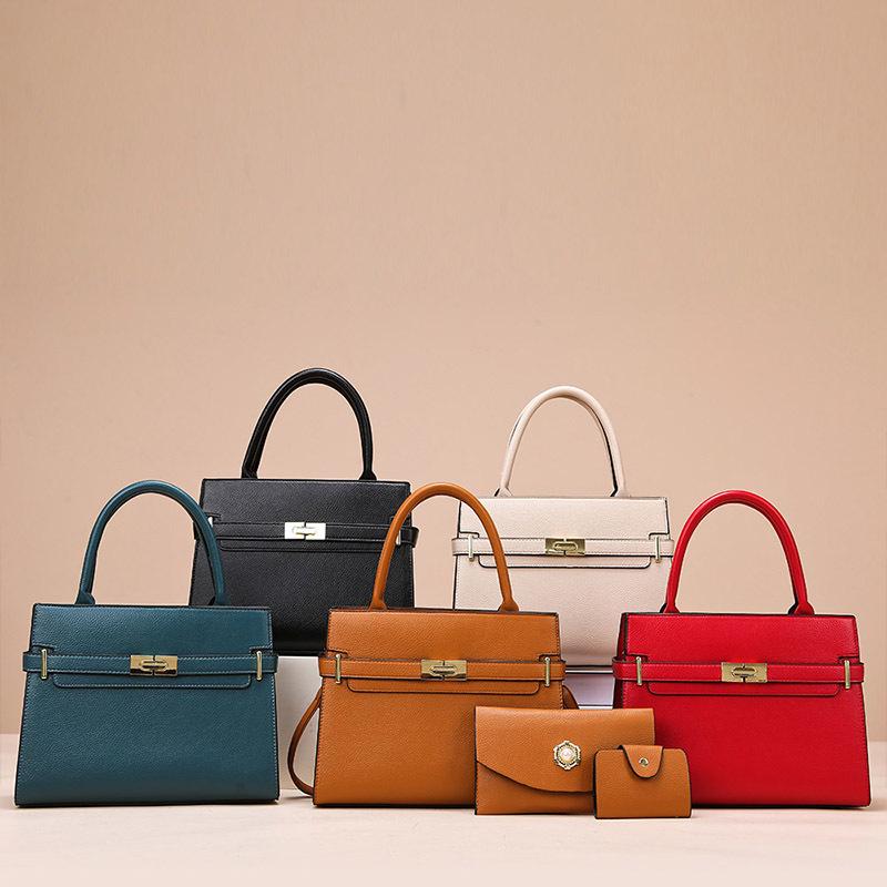 2024 Women's Large Capacity Multi-piece Mother-Child Bag Set - Shoulder, Crossbody, and Handheld Options