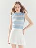 Road Roar Essential Pleated Skirt White