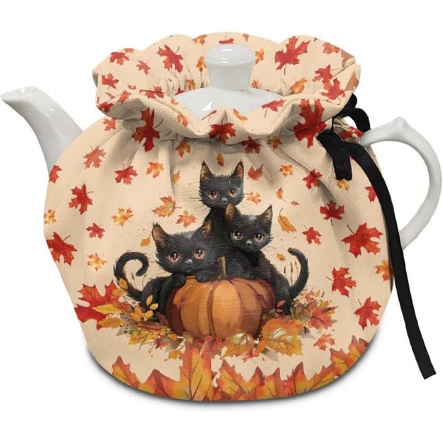 Xoenoiee Tea Pot Cosy Cotton Tea Cozy for Teapots Dust Cover ulated Kettle Cover Teapot Warmer for Home Kitchen Decorative Accessories Tea Time