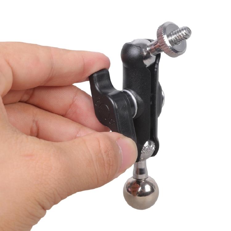 Rotatable Metal Camera Adapter 17mm Ball Head With 1/4 Male Screw For Tablet Phone Holder Studio Equipment