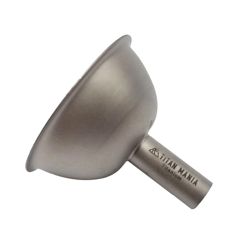TITAN MANIA Funnel Titanium Mini Small Skittle Alcohol Oil Diameter 8mm Roat