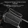 Large Capacity Waterproof Bicycles Front Top Tube Pouch Pannier Bike Phone Mount Holder Handlebar Bag with Touch Screens