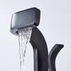 BAKALA Bathroom Basin Faucet Black/Chrome/White Brass Material Sink Mixer Tap Hot & Cold Sink Faucet Bathroom Lavotory Faucet