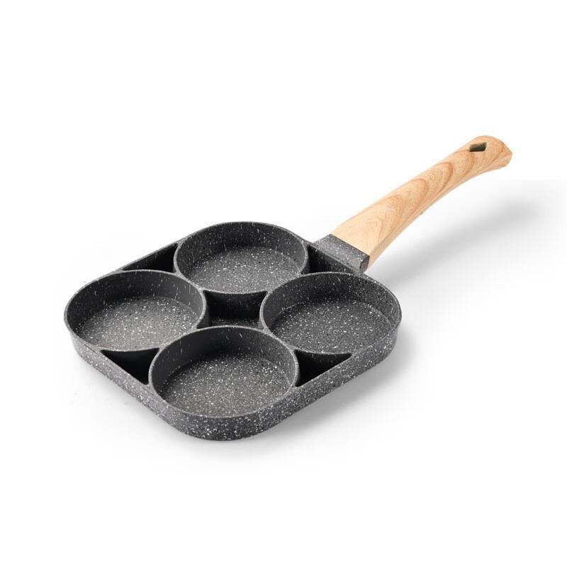 Maifan Stone Non-stick Four-Hole Frying Pan