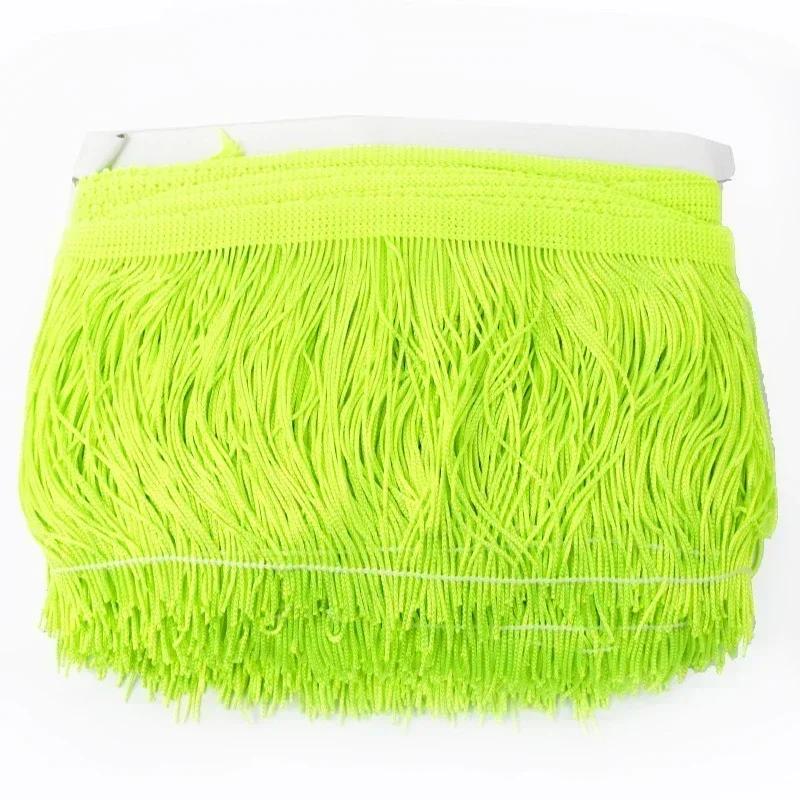 5M Meetee Polyester Tassel Fringes 10-30cm Lace Trim Ribbon for Dress Curtain Decorative Ribbons Fringe Fabric Sewing Accessory