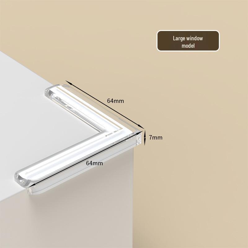 Children's Transparent Corner Protector for Coffee Tables - Soft Anti-Collision PVC Edge Wrap Strip