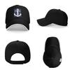 Unisex Baseball Hats Anchor Nautical White And Navy Outdoor Streetwear Summer Sports Baseball Caps Hip Hop Cap Casquette Hats