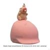 Capybara Helmet Cover for Skiing And Snowboarding, Creative Headgear Winter Activities