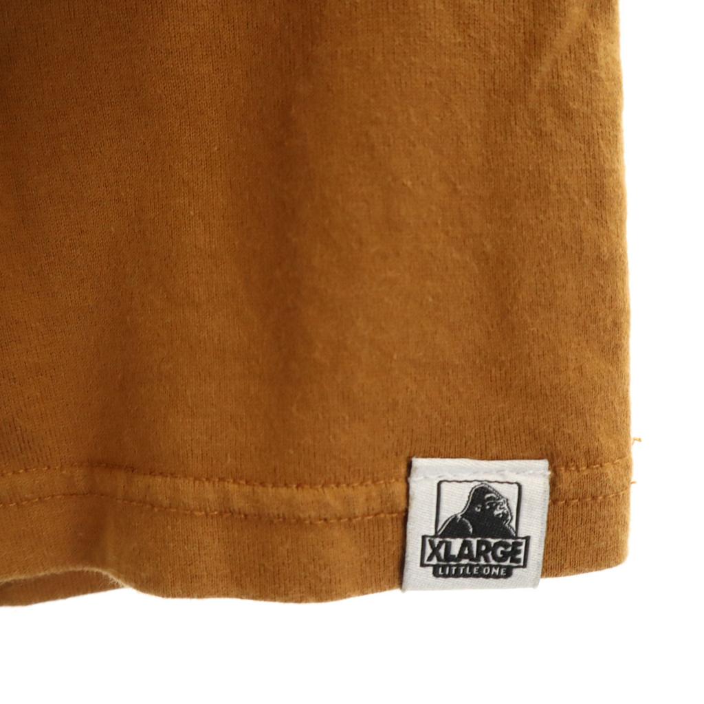 XLARGE Short sleeve T-shirt 120 Beige KIDS Kid's Used