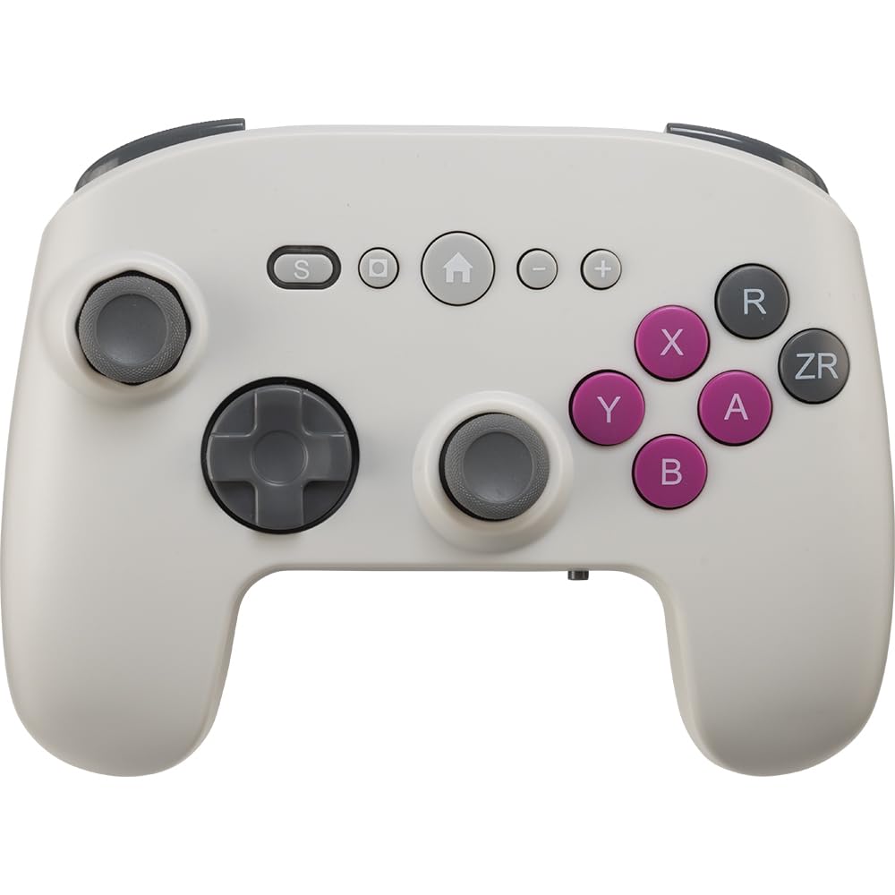 CYBER Retro Style Gamepad 6B Wireless Type Switch2 Retro Gray (for / Switch)