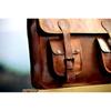 New Brown Vintage Briefcase Satchel Soft Leather Laptop Messenger Shoulder Bag