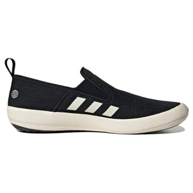 adidas Terrex Boat Slip-On DLX Negro Carbón Blanco Tiza HP8647 Unisex Zapatos de Agua para Exteriores