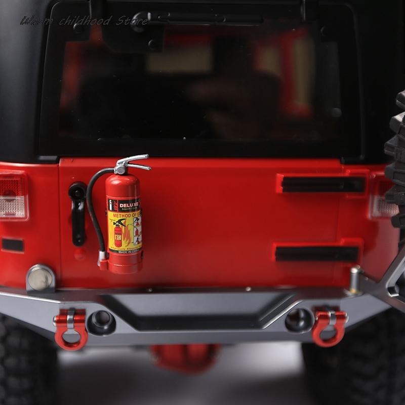 Rc Car Simulation Fire Extinguisher For 1/10 Rc Rock Crawler Trx4 Trx6 Axial Wraith Scx10 Iii D90 D110 90046 Rc4Wd