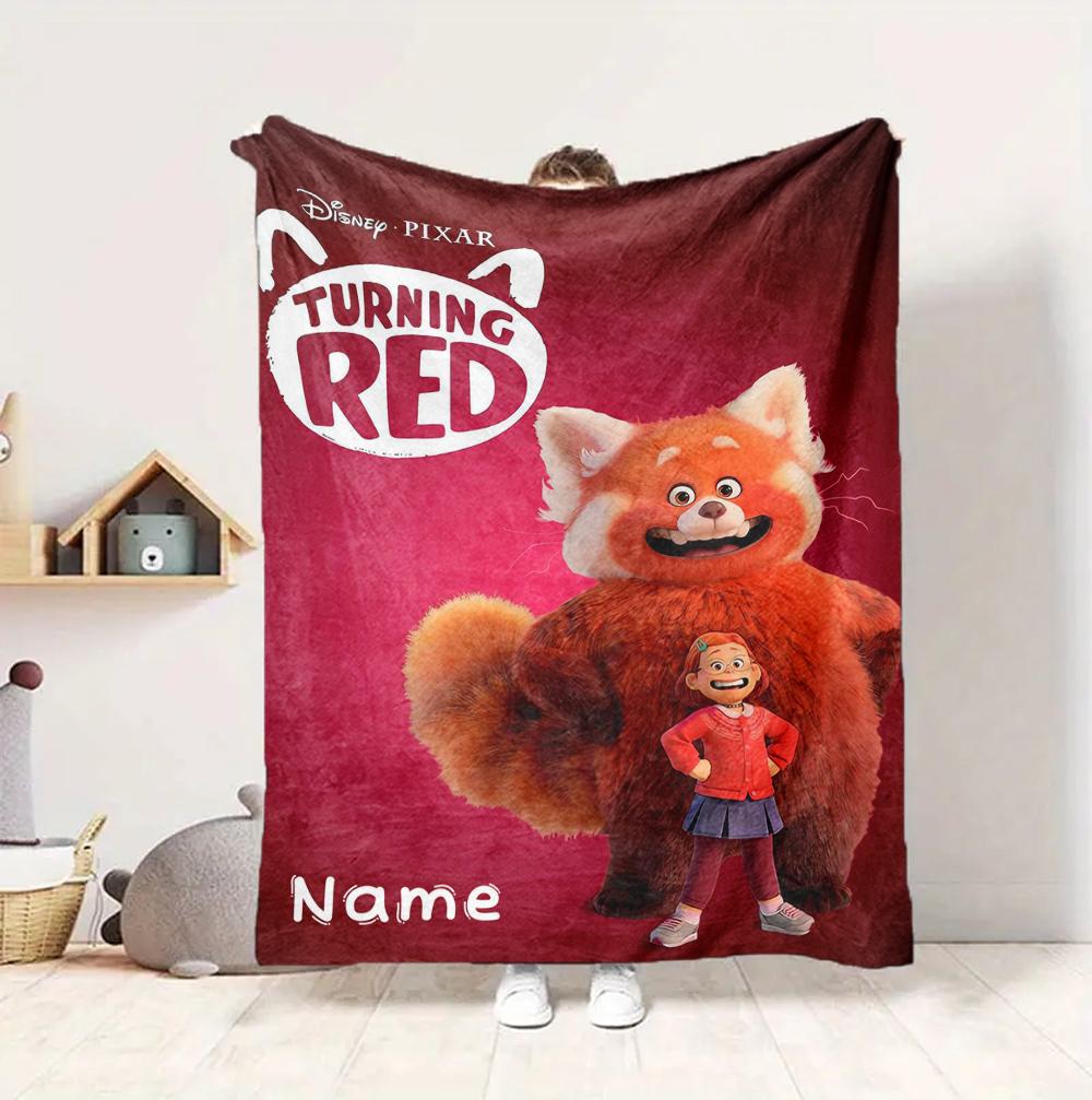 Custom Name Friendship Adventure Flannel Blanket Throw Blanket Soft Warm Sofa Bed Home Decor Unique Gift