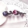 Rhinestone Leaves Barrettes Women Rose Flower Crystal Graceful Ponytail Holder Hair Accessories Hair Clip Female  Jewelry
