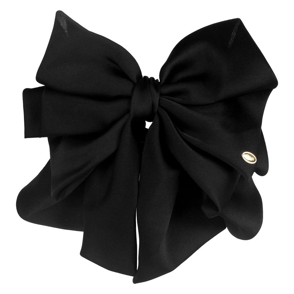 Large Size Bow Hair Claw Chiffon Material Stain Bow Design Chiffon Hairpin Colorful Ponytail Clip Ponytail Clip Everyday Wear