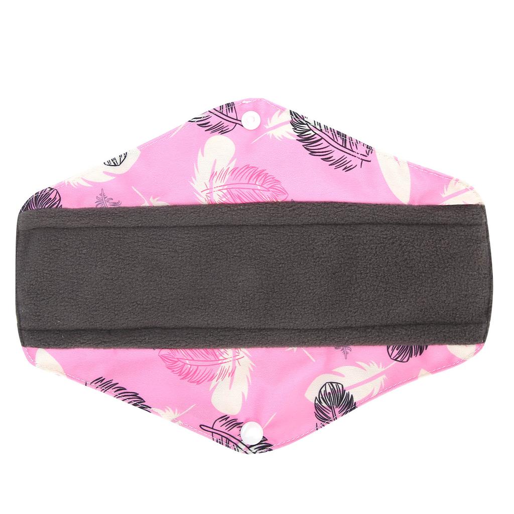 Cloth Menstrual Pads Washable Reusable Bamboo Charcoal Sanitary Pads Heavy Flow Overnight useS