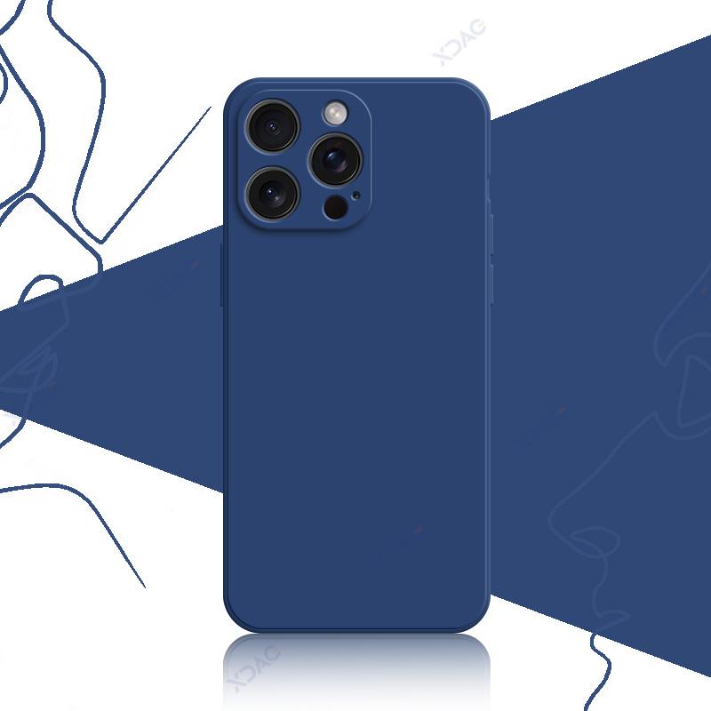 Cute Phone Cases for iPhone 15 Pro Max Plus iPhone15 15Pro 15Plus 5G Full Soft Luxury Square Liquid Silicone Back Cover