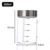 High Borosilicate Glass Bottle Coffee Cup Leak-proof Brewing Wine Bottle with Scale High Temperature Resistance Liquid Container