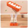 5-Compartment Stackable Plastic Sock and Underwear Organizer Box