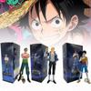 Piece Serious One Wound Luffy Sanji Zoro Toy Model Christmas Gift Desktop Decor