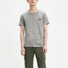 Levis Crew Neck Cotton Short Sleeve T-Shirt 2-Pack Men Tops Gray White 79681-0001