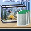 6 pezzi cartuccia filtro efficace cartuccia filtro acquario set filtro salute piante acquatiche per filtro medio ReptoFilter