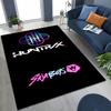 27 Style New KPOP Demon Hunters Rumi Mira Zoey Cartoon Rug for Bedroom Living Room Sofa Home Doormat Decor, Non-slip Floor Mat