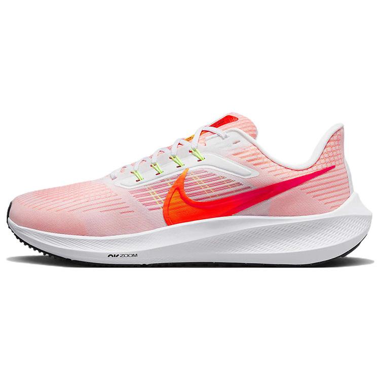 Nike Air Zoom Pegasus 39 'White Bright Crimson' (Unisex) White / Bright Crimson / Black / Total Orange Running Shoes DH4071 102