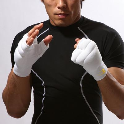 BODYMAKER Super Fist Supporter 1 Pair White S KD009 Protector Martial Arts Karate Fist Supporter Junior Size Available Children Jr KD009