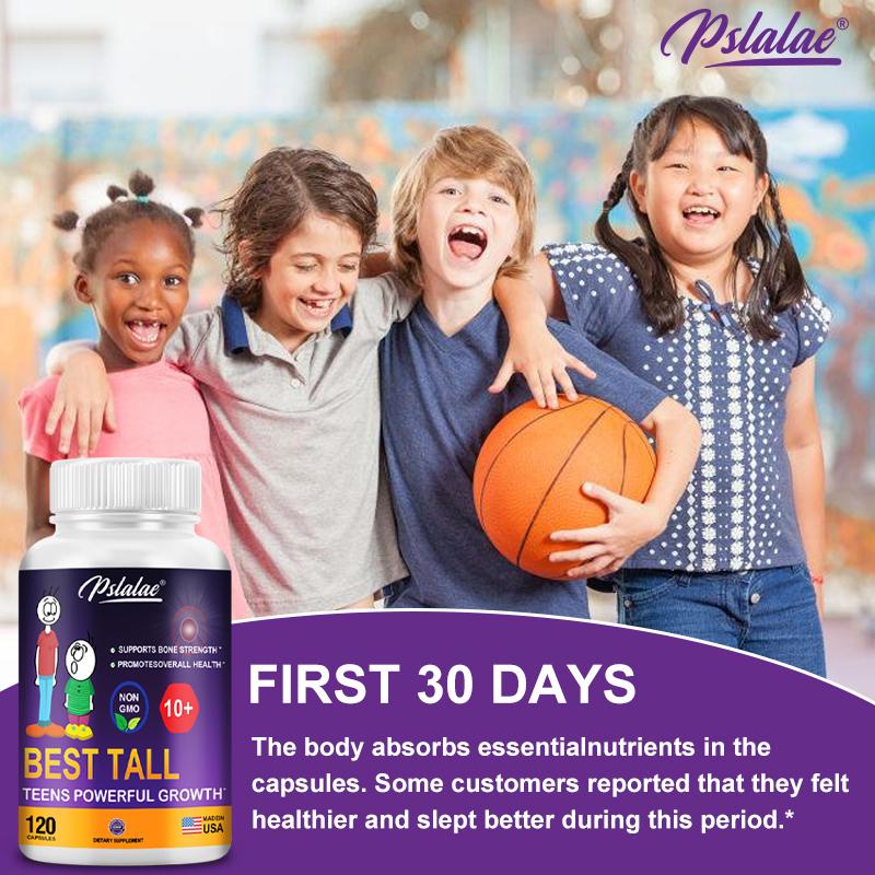 Pslalae calcium supplement strengthens teeth, enhances bones, boosts immunity, and supports overall health.