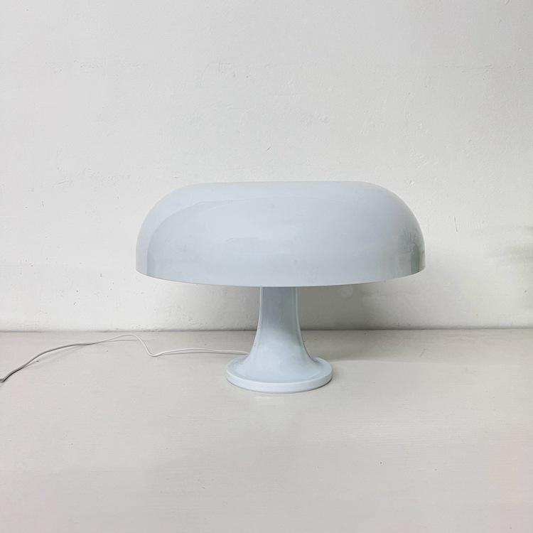 Modern Orange Mushroom Lamp for Bedroom & Living Room Decor - Korean Style