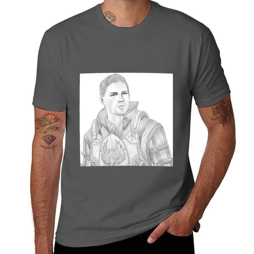 Alistair Theirin Commissioned TShirt Casual All Match Short Sleeve TShirt