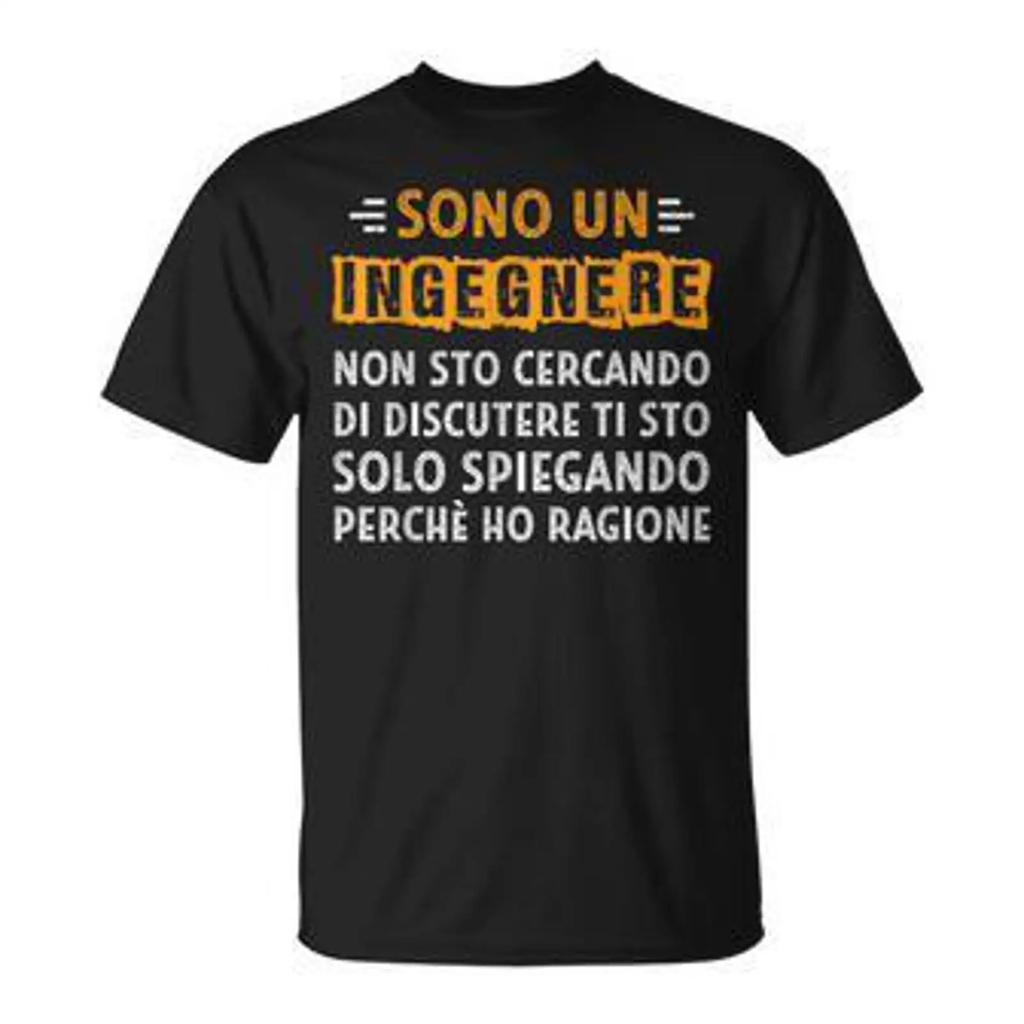 Im An Engineer Funny Engineering Graduation Unisexs T Shirt Novitaregali Vintage Washed Stretched Versatile Homme Unisex