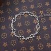 Punk Small Brambles Iron Unisex Bracelet for Women Men, Hip Hop New Gothic Style, Barbed Wire Small Thorn Bracelet Necklace Gift
