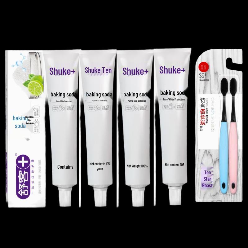 

Shuke Baking Soda Toothpaste & Toothbrush Set