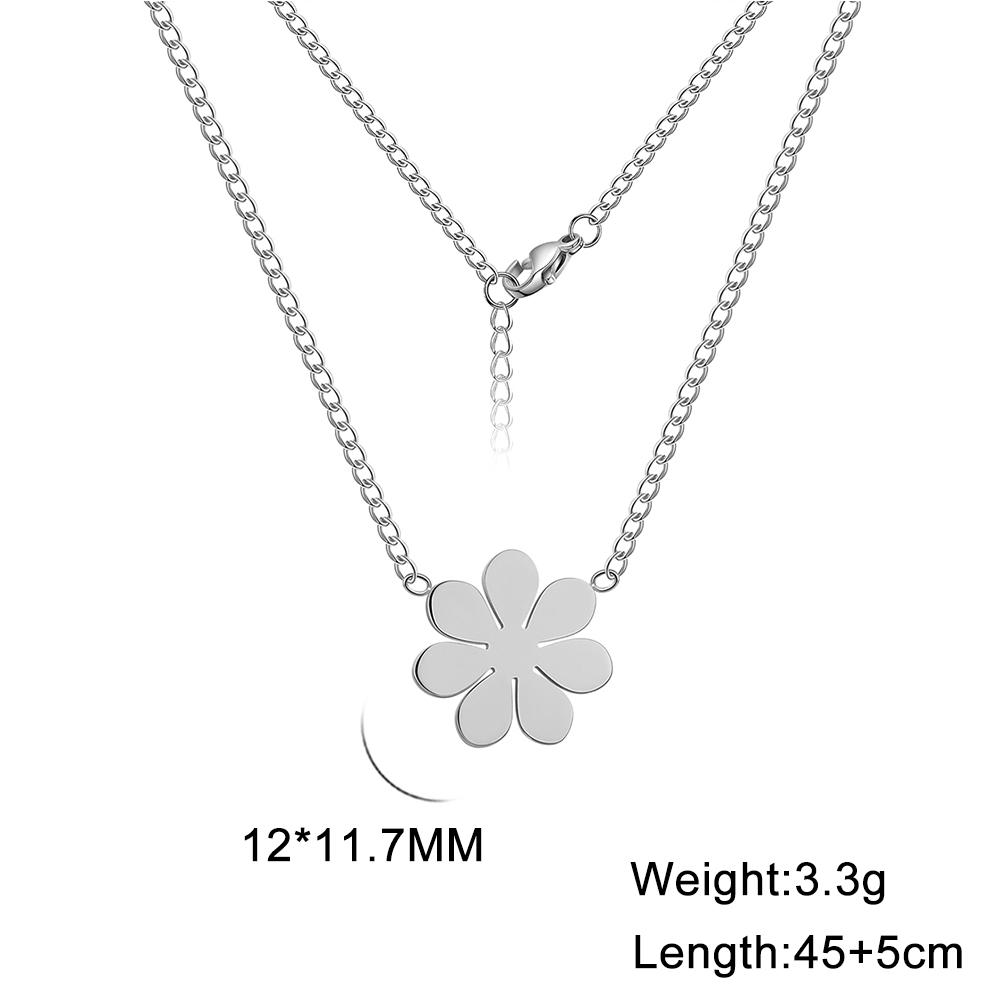 Cazador Gänseblümchen Anhänger Halskette für Damen Mädchen Edelstahl Goldfarbe Choker Kette Schmuck Muttertagsgeschenk 2026