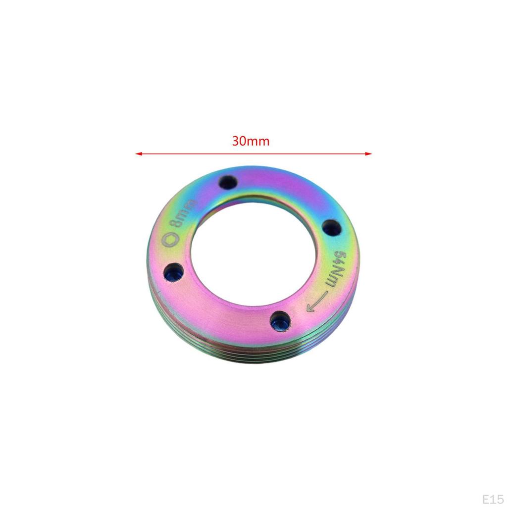 Crankset Screw Bike Crank Bolt Titanium Alloy Lightweight Road Bikes Lock