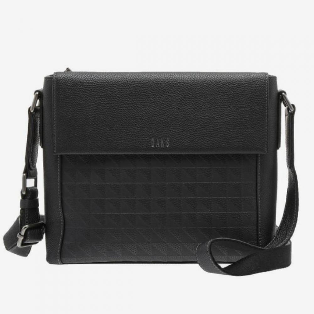 

Daks Black Leather Grid Pattern Crossbody Bag Dbba3e263 Single option